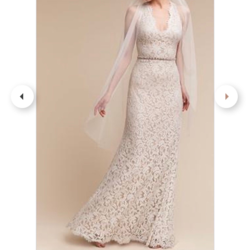 BHLDN Tadashi Shoji Cheyenne wedding gown